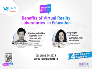 New IB DP, MYP Sciences and AP Science with Virtual Labs